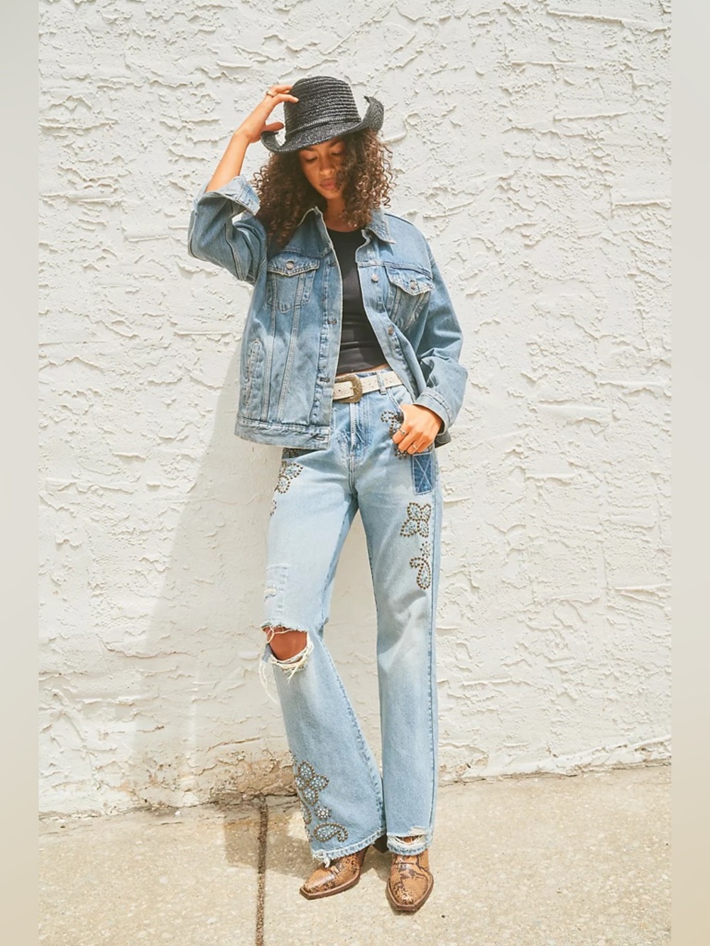 Free People We The Free Jolene Trucker Jacket